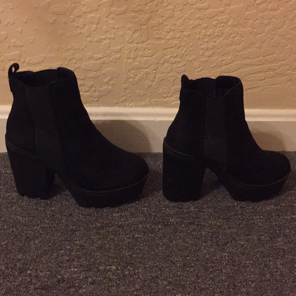 Black booties